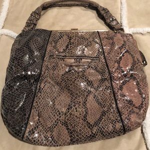 Jessica Simpson animal print handbag